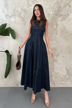 Blue Denim Dress