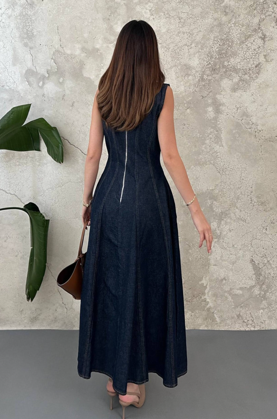 Blue Denim Dress